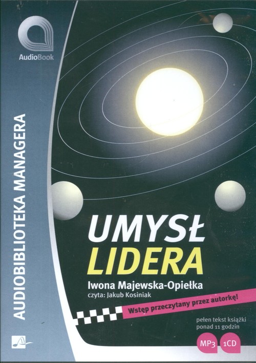 Umysł lidera - książka audio na 1 CD format mp3. Czyta Jakub Kosiniak