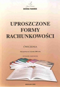 Uproszczone formy rachunkowości Ćwiczenia (bez prawa zwrotu)