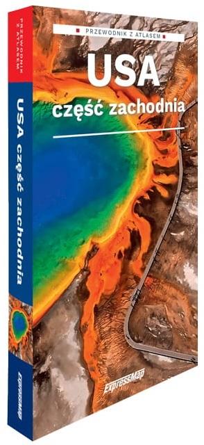 USA Część zachodnia przewodnik + atlas