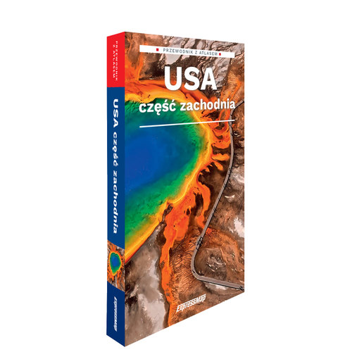 USA Część zachodnia Przewodnik z atlasem