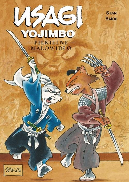 Usagi Yojimbo 26 Piekielne malowidło