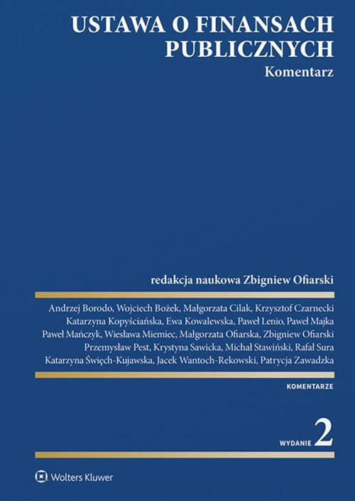 Ustawa o finansach publicznych Komentarz