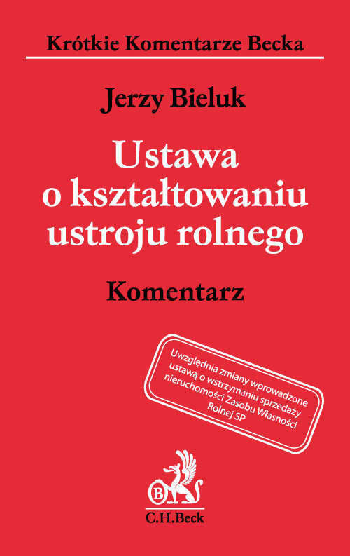 Ustawa o kształtowaniu ustroju rolnego Komentarz
