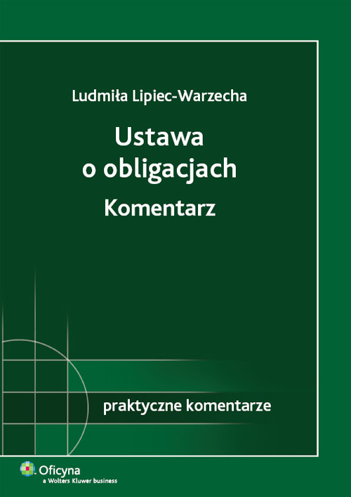 Ustawa o obligacjach. Komentarz