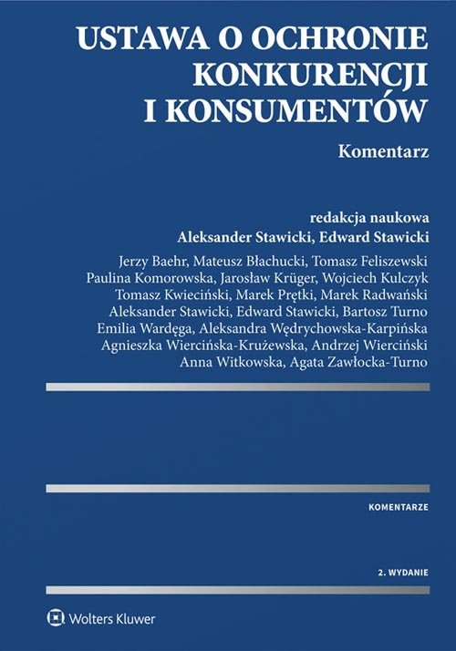 Ustawa o ochronie konkurencji i konsumentów Komentarz