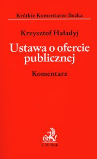 Ustawa o ofercie publicznej Komentarz