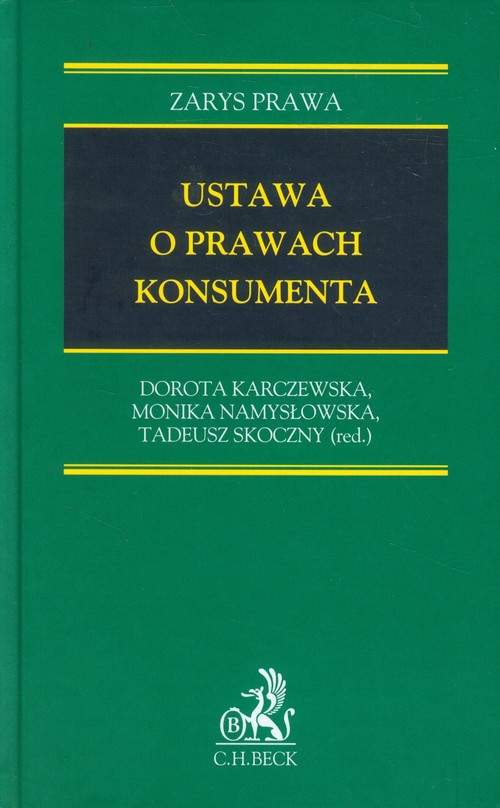 Zarys prawa. Ustawa o prawach konsumenta