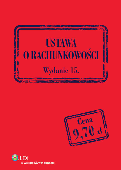 Ustawa o rachunkowości. Przepisy