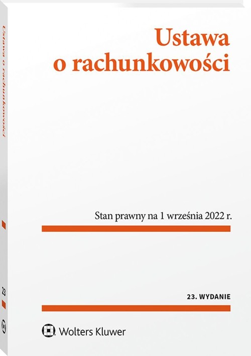 Ustawa o rachunkowości Przepisy