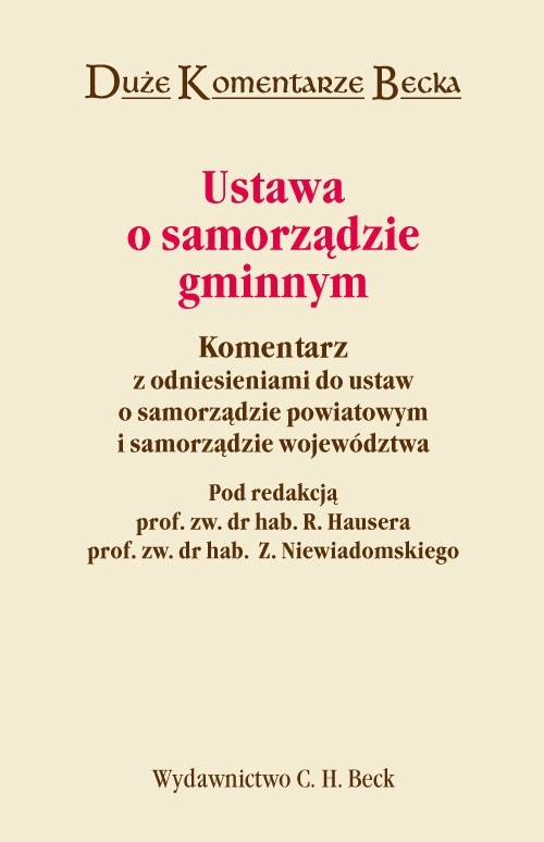 Ustawa o samorządzie gminnym