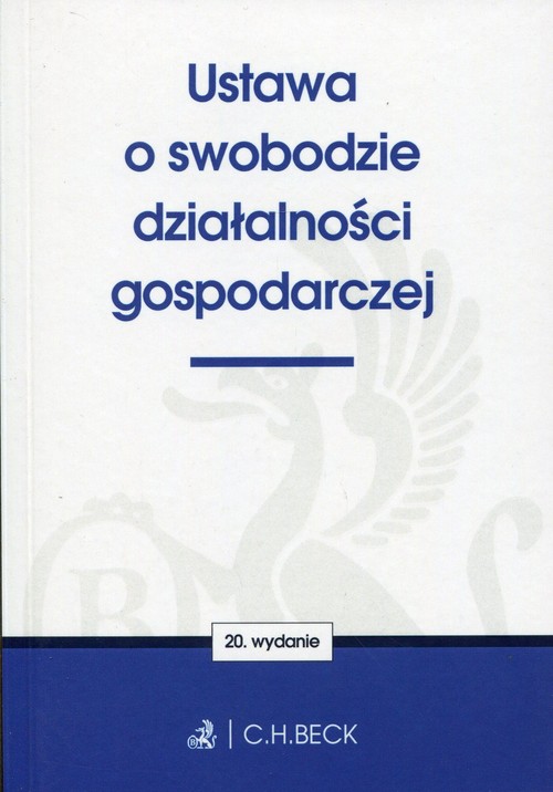 Ustawa o swobodzie działalności gospodarczej