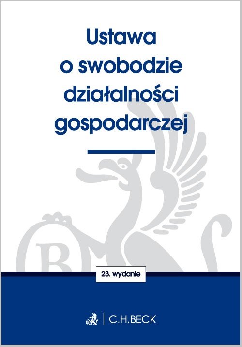 Ustawa o swobodzie działalności gospodarczej