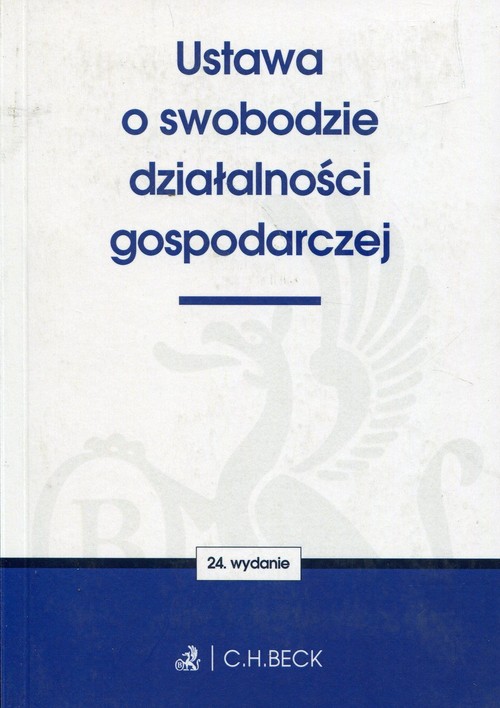 Ustawa o swobodzie działalności gospodarczej