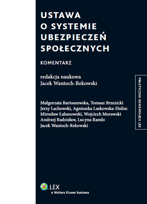 Ustawa o systemie ubezpieczeń społecznych Komentarz