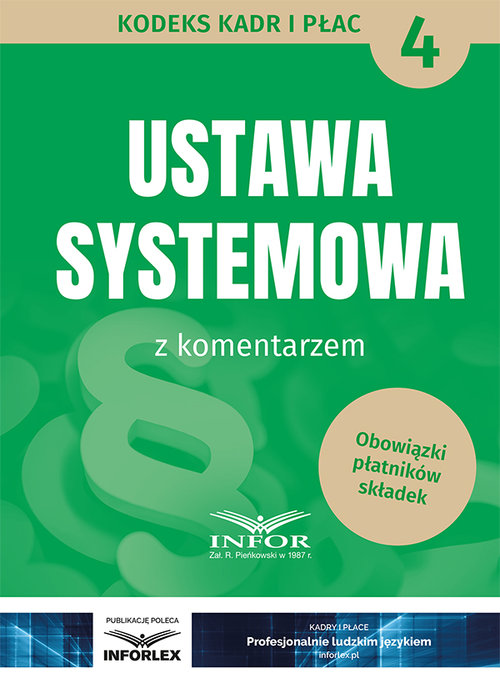 Ustawa systemowa z komentarzem