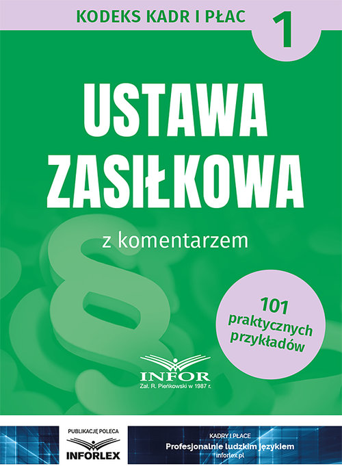 Ustawa zasiłkowa z komentarzem