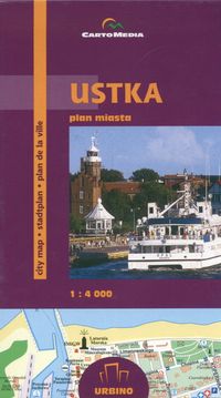 Ustka Plan miasta 1:4 000