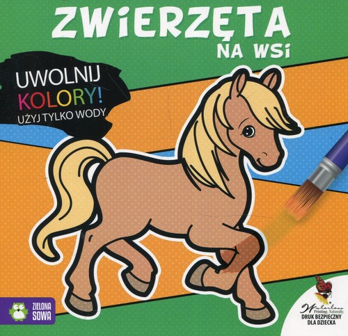 Uwolnij kolory Zwierzęta na wsi