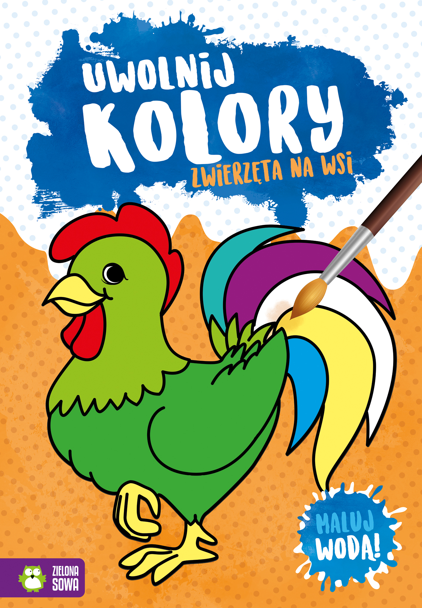 Uwolnij kolory Zwierzęta na wsi