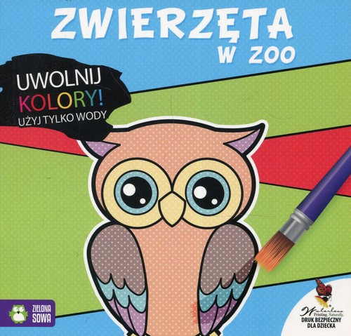 Uwolnij kolory Zwierzęta w zoo