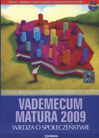 Vademecum matura 2009 z płytą CD Wiedza o społeczeństwie