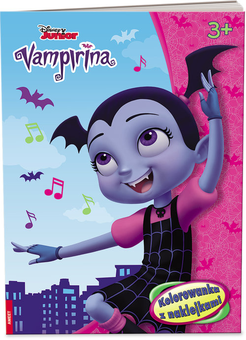 Vampirina Kolorowanka z naklejkami