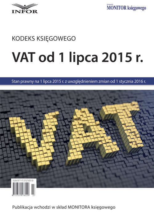 VAT od 1 lipca 2015 r.