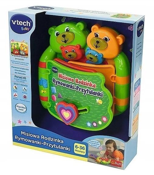 Vtech Baby Misiowa Rodzinka Rymowanki-przytulanki