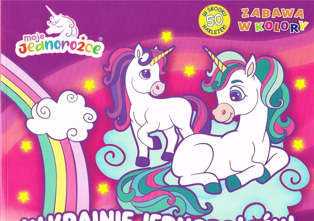 W baśniowym świecie. Moje Jednorożce. Zabawa w kolory