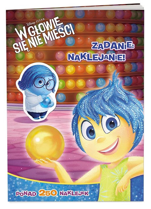 Disney PIXAR. W głowie się nie mieści. Zadanie: naklejanie!