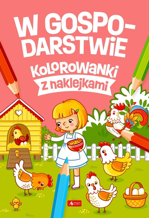 W gospodarstwie Kolorowanki z naklejkami