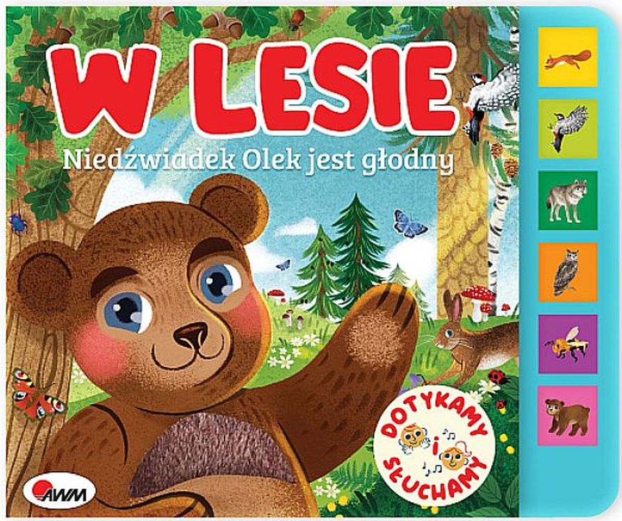W lesie Niedżwiadek Olek jest głodny