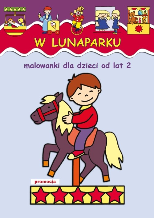 W lunaparku malowanki dla dla dzieci od lat 2