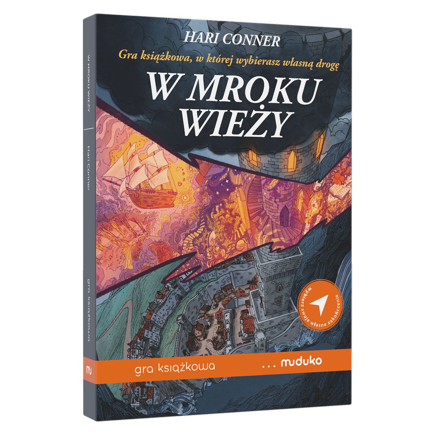 W mroku wieży Gra książkowa