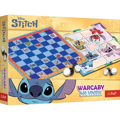 Warcaby Młynek Lilo & Stitch