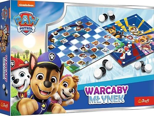 Warcaby Młynek Paw Patrol