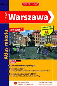 Warszawa Atlas miasta