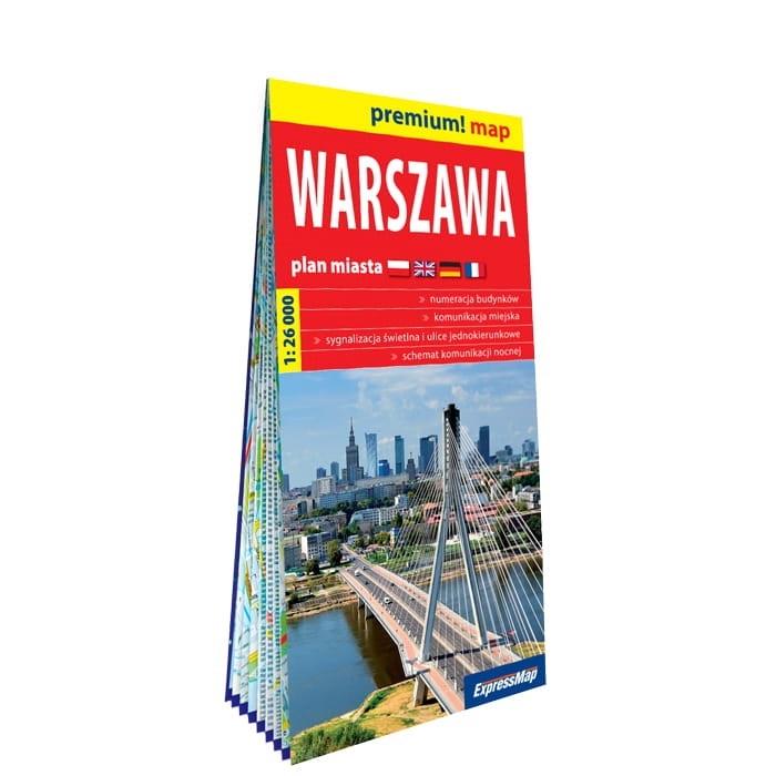 Warszawa Łomianki Marki Ząbki papierowy plan miasta 1:26 000