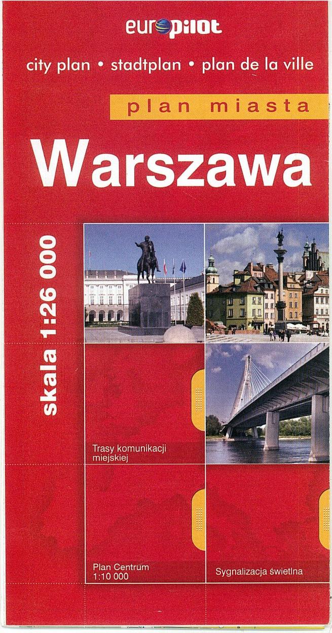 Warszawa - plan miasta