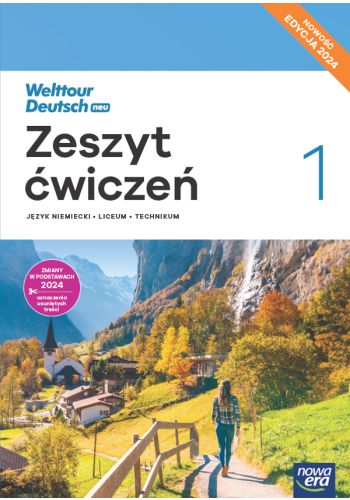 Welttour Deutsch neu 1 Język niemiecki Zeszyt ćwiczeń Edycja 2024