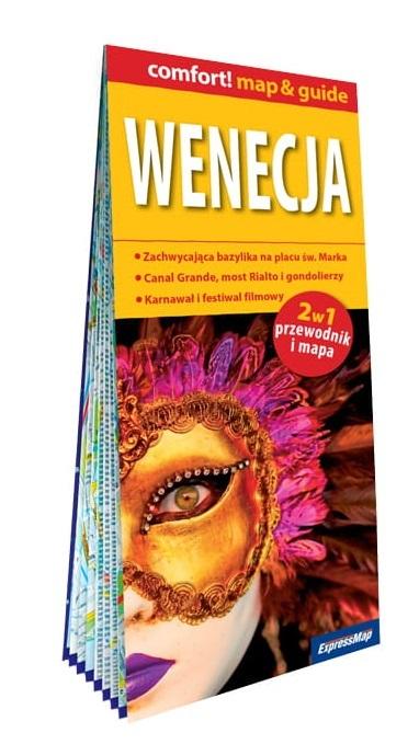 Wenecja laminowany map&guide (2w1: przewodnik i mapa)