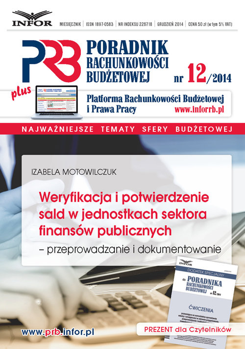 Weryfikacja i potwierdzenie sald w jednostkach sektora finansów publicznych