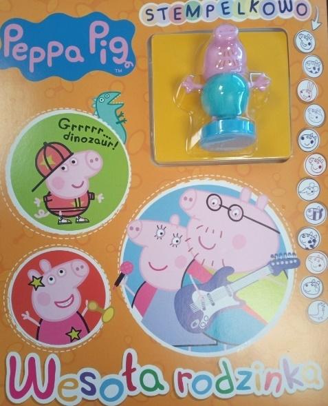 Wesoła rodzinka. Stempelkowo. Peppa Pig