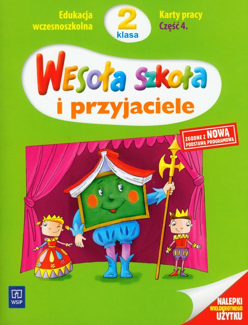 Wesoła szkoła i przyjaciele 2 Karty pracy część 4