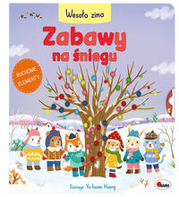 Wesoła zima Zabawy na śniegu