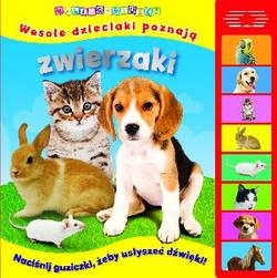 Wesołe dzieciaki poznają zwierzaki. Mali geniusze