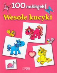 Wesołe kucyki 100 naklejek