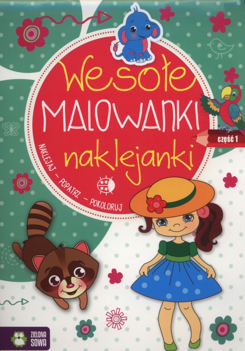 Wesołe malowanki naklejanki Część 1