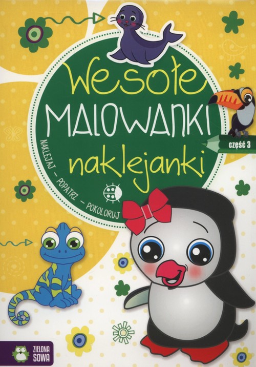 Wesołe malowanki naklejanki Część 3