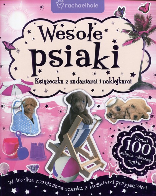 Wesołe psiaki Książeczka z zadaniami i naklejkami